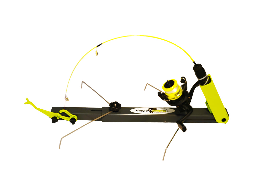 Happy Hooker Ice fishing, auto hook setter
