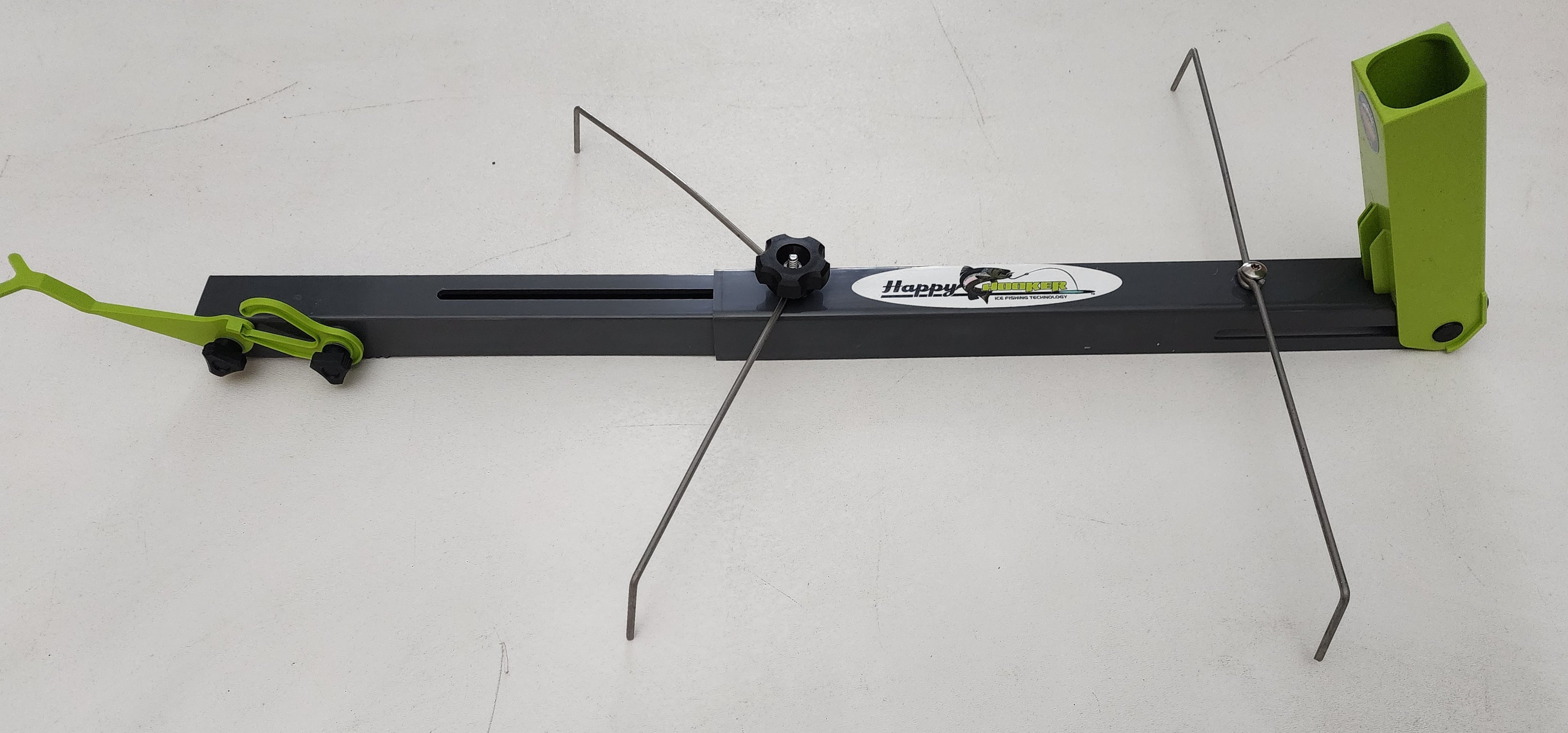 Happy Hooker Ice fishing, auto hook setter