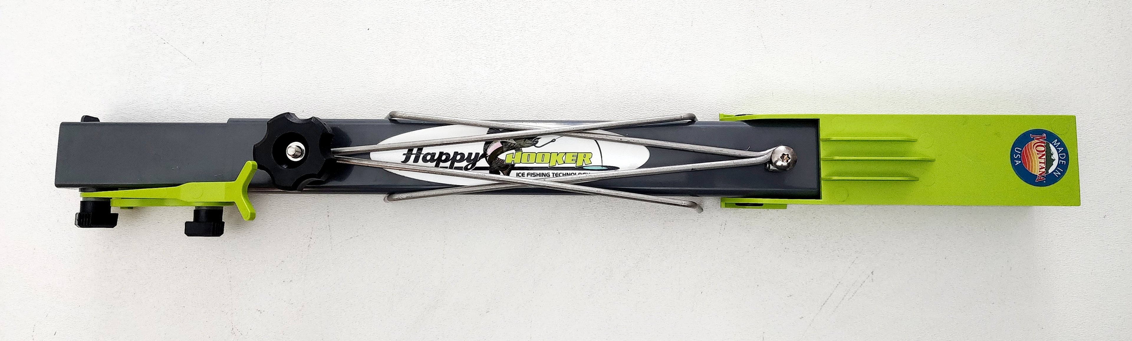 Happy Hooker Ice fishing, auto hook setter
